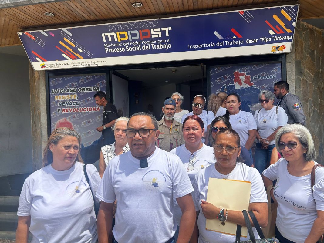 Gremio de enfermería en Carabobo exige mesa de diálogo ante la Inspectoría del Trabajo