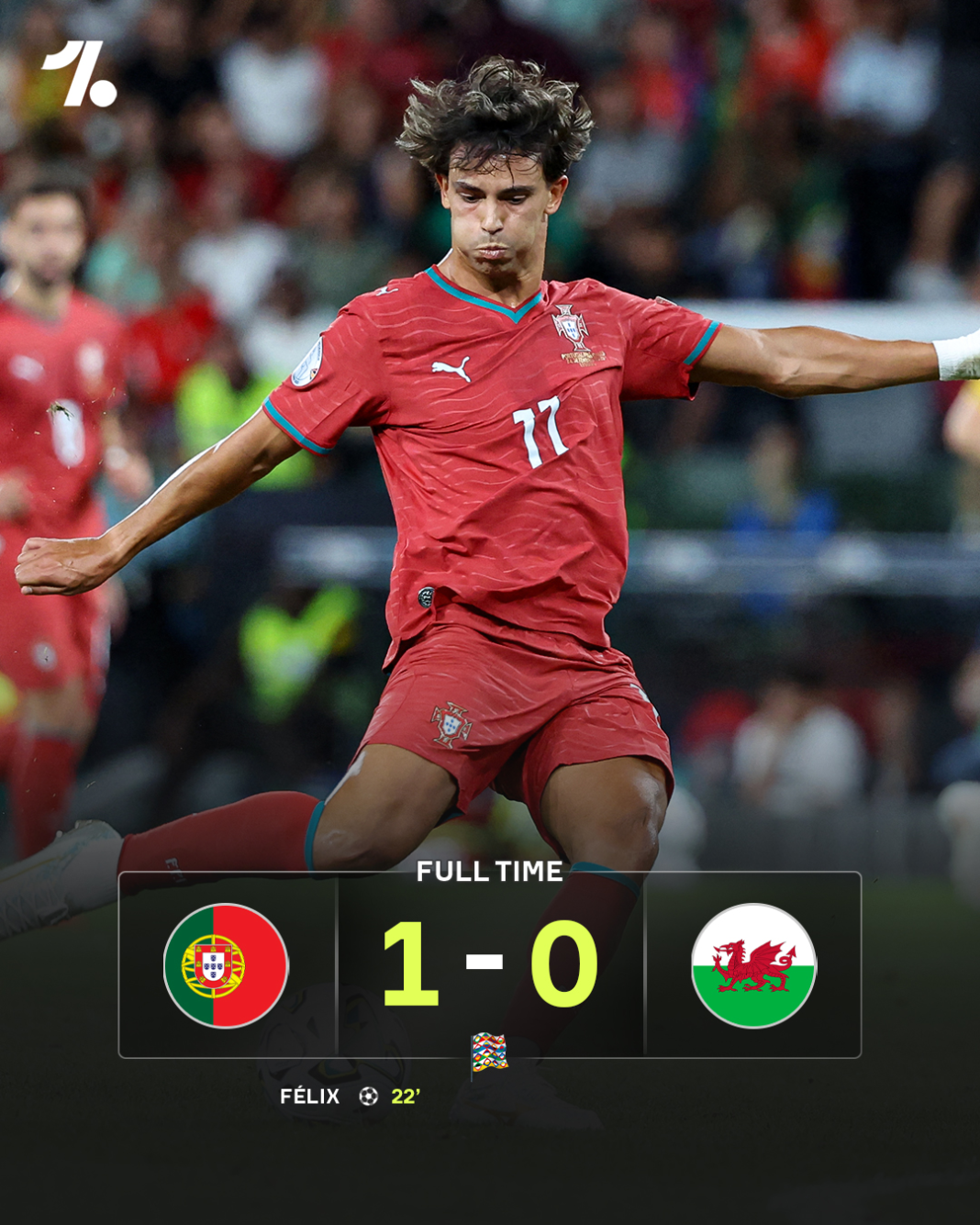 Portugal ganó por la mínima ante Austria
