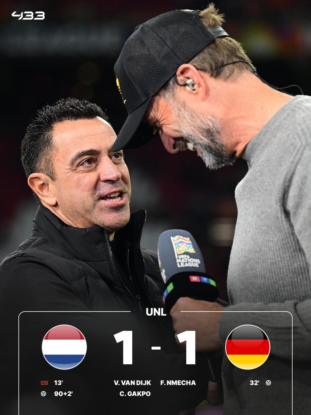 Agónica igualdad de Países Bajos ante Alemania