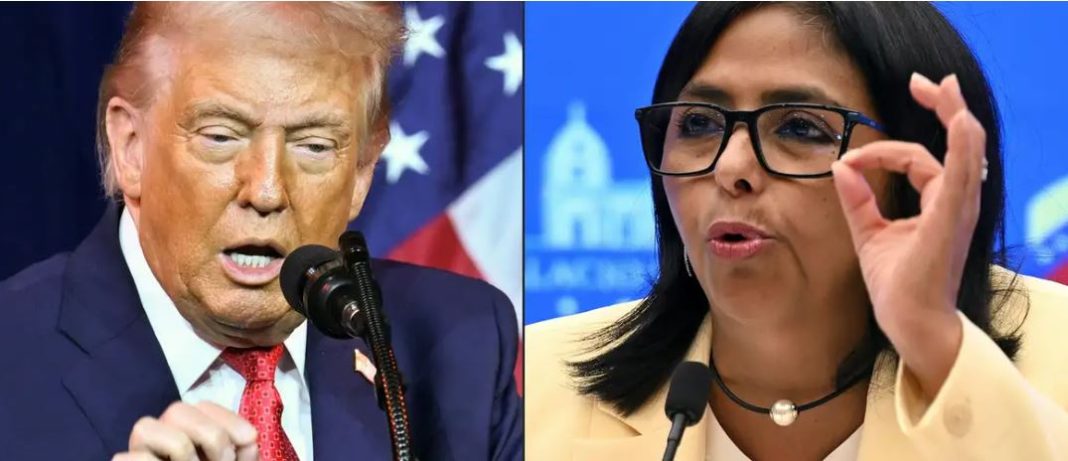 Trump se reunirá con Delcy Rodríguez el martes en Nueva York