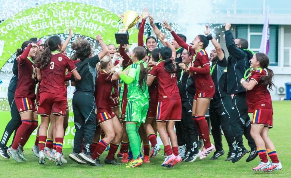 Venezuela levanta el título de la Conmebol Liga Evolución Sub15 Femenina