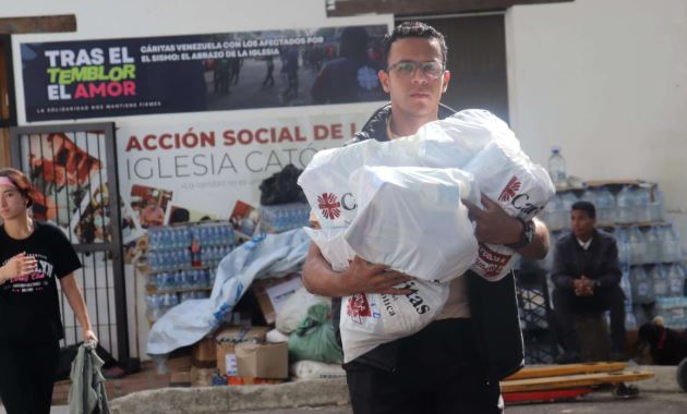 Cáritas de Venezuela ha asistido a casi 30 mil familias luego de los terremotos