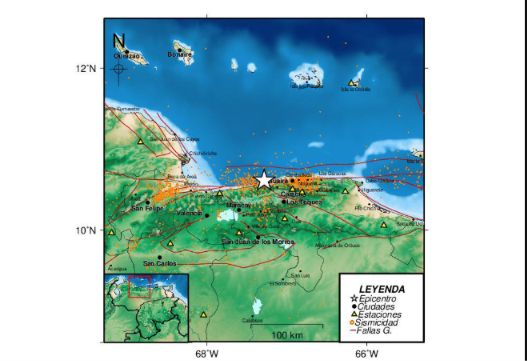 Funvisis reportó nuevo sismo de magnitud 3.2 en La Guaira