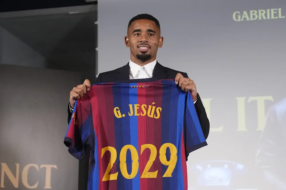 Gabriel Jesus es anunciado como nuevo jugador del Barça