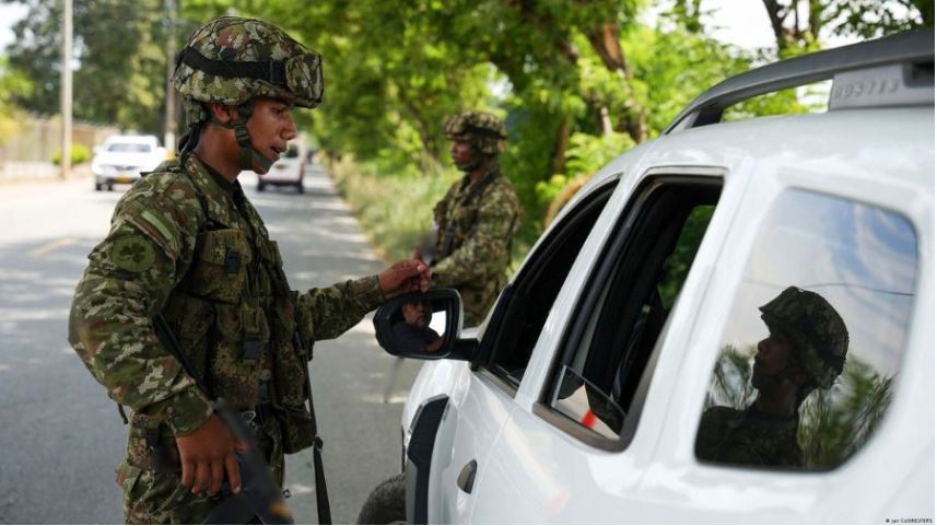 Gobierno de Colombia militariza Santa Marta