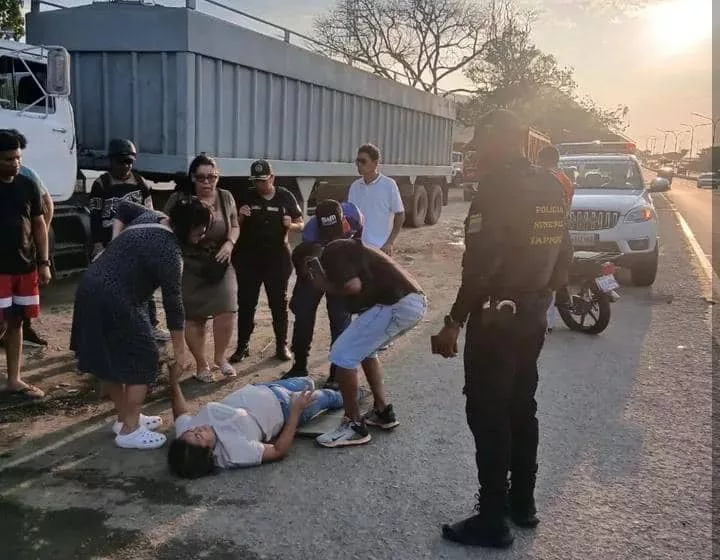 Dos motorizados resultaron lesionados en Puerto Cabello