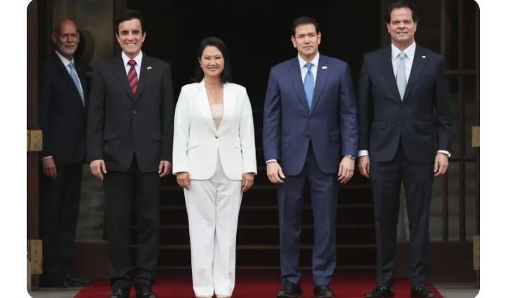 Keiko Fujimori y Marco Rubio confirman el ingreso de Perú al Escudo de las Américas
