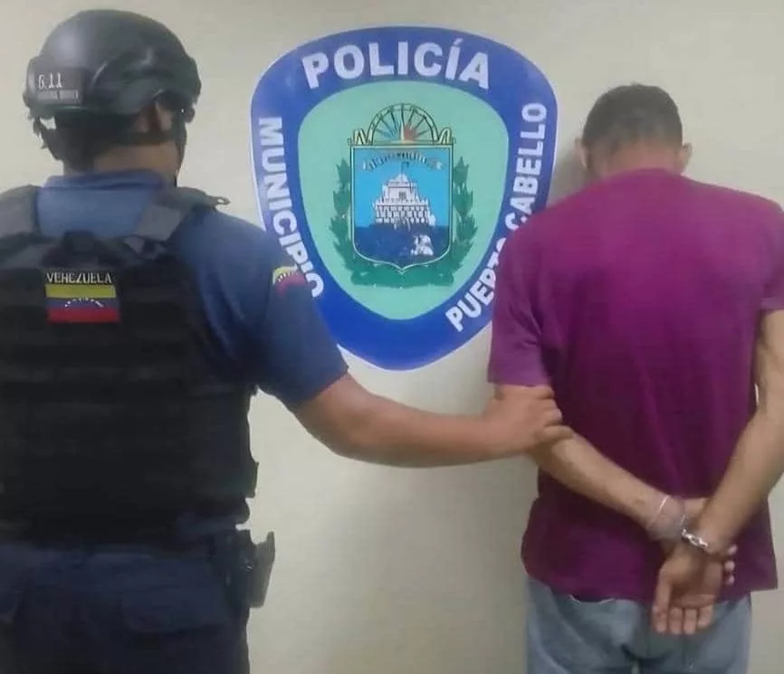 Detenido hombre en Puerto Cabello por presunta agresión física a su hija de 5 años