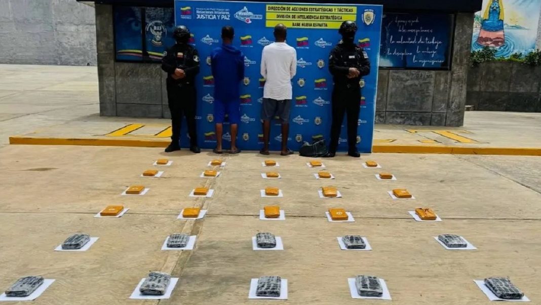 Incautan 18 kilos de droga tras operativo seguridad en Nueva Esparta