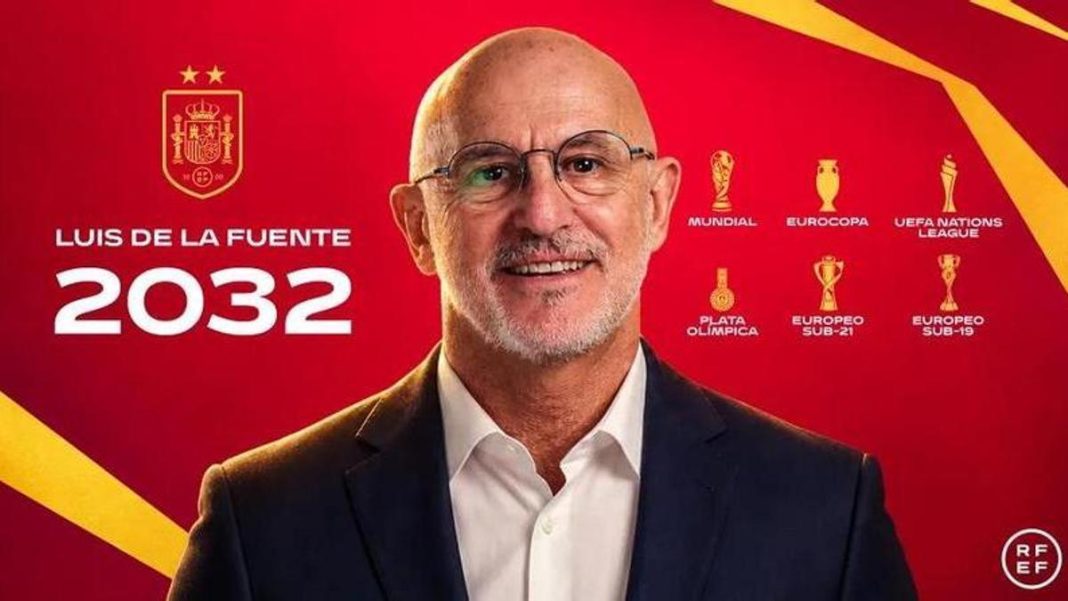 Luis de la Fuente renueva al frente de la selección hasta 2032