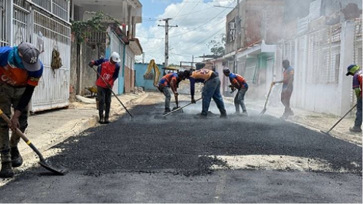 Plan de Asfaltado beneficia a más de 600 familias en la comunidad Nelson Ballesteros