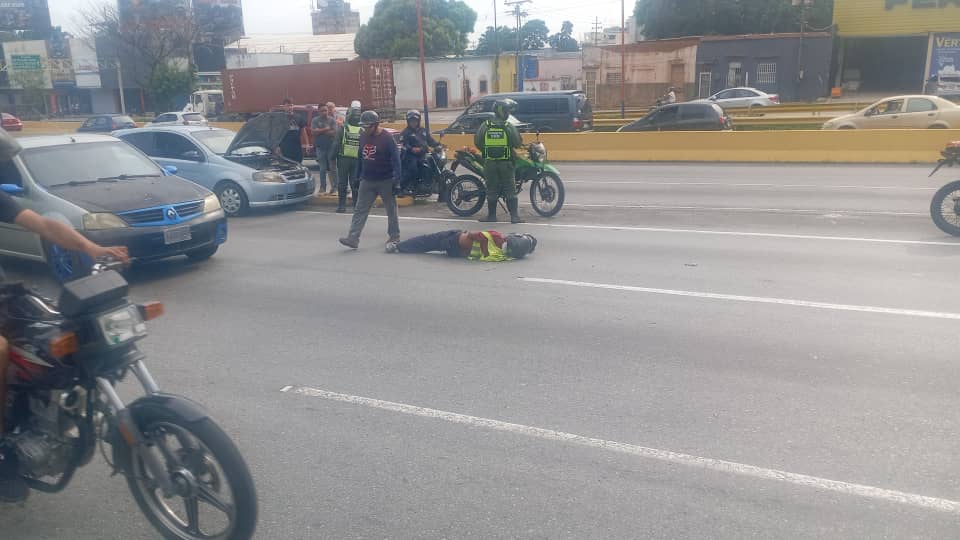 Tres motorizados lesionados en diferentes accidentes en Valencia