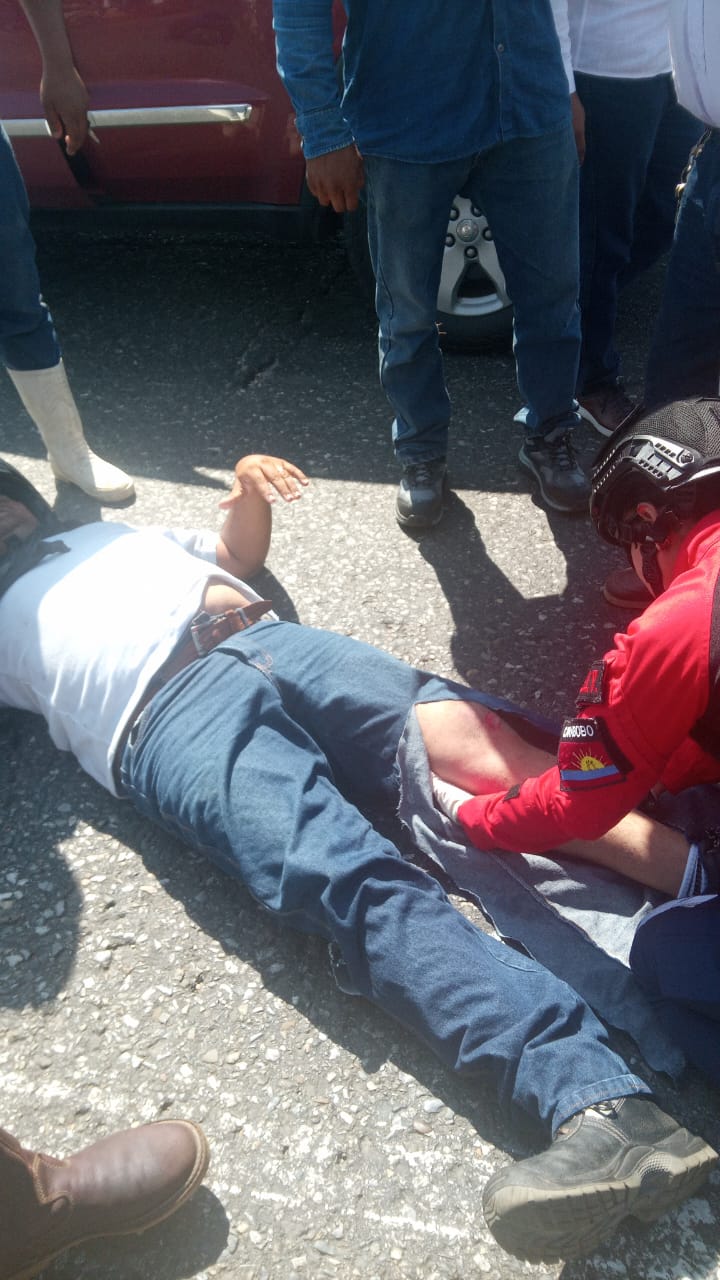 Colisión en la Autopista del Sur dejó un lesionado