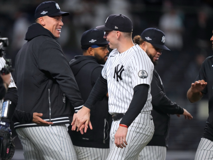 Ben Rice y Cam Schlittler guiaron blanqueada de Yankees