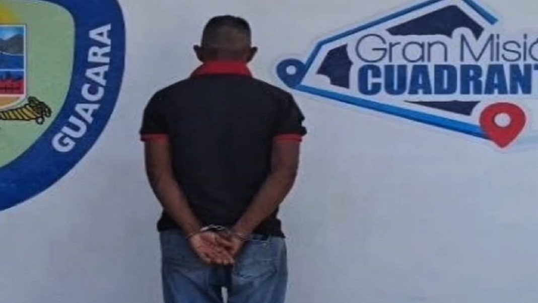 Poliguacara arrestó a un sujeto solicitado
