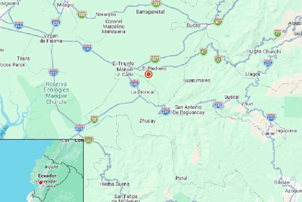 Dos temblores sacudieron costa y región andina del Ecuador