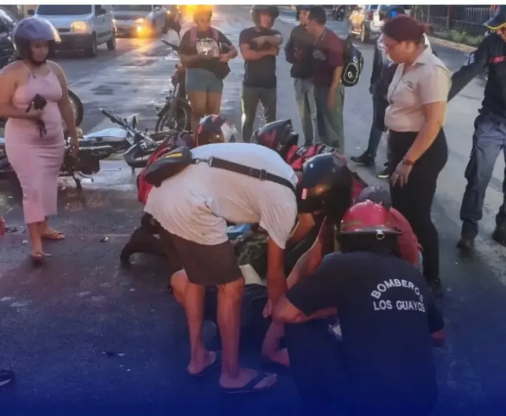 Abuela resultó herida tras ser arrollada por un motorizado en Paraparal