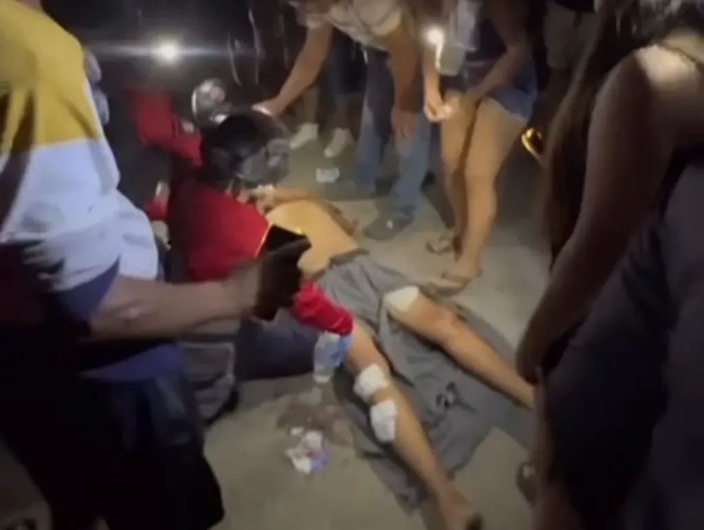 Borracho atropella a adulto mayor y a un motorizado en Valencia