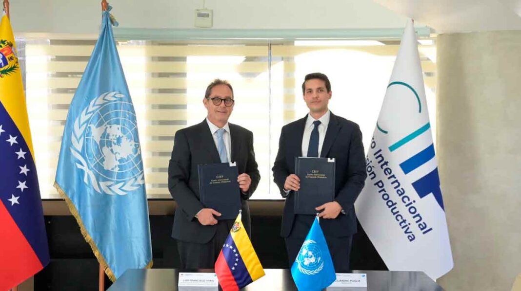 CIIP y PNUD firman alianza para atraer inversión que impulse el desarrollo sostenible de Venezuela