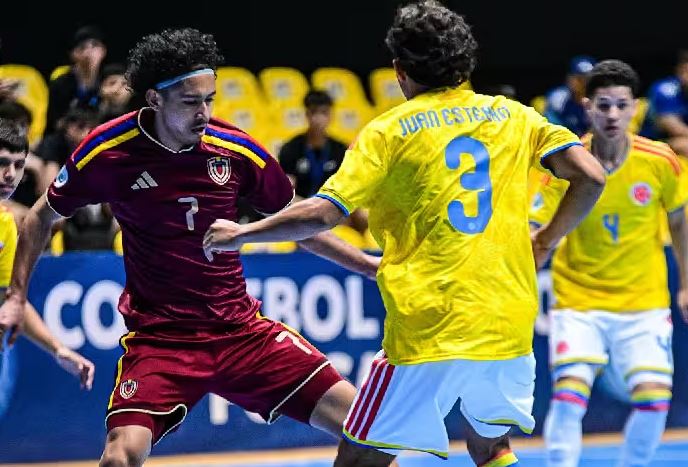 La Vinotinto Sub-20 de Futsal se impuso ante Colombia y selló su pase a semifinales
