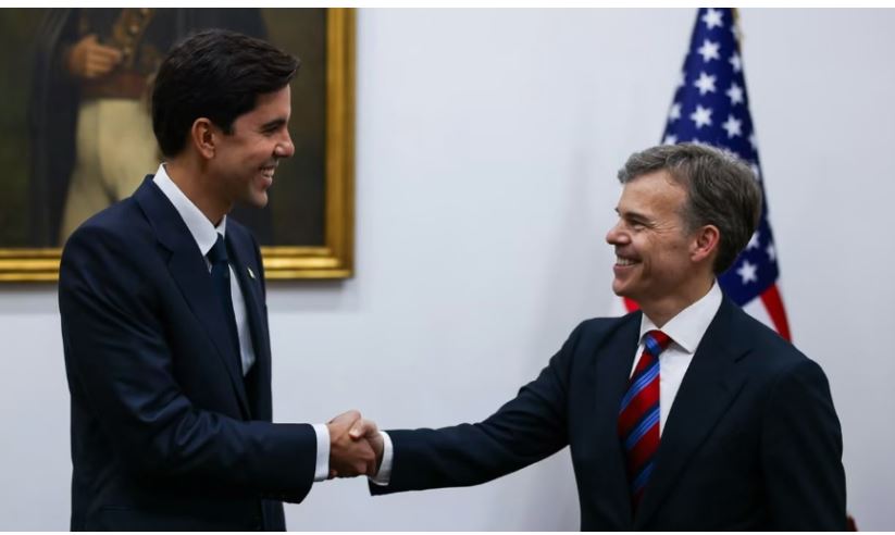 Venezuela y EE UU afianzan diálogo bilateral en encuentro entre el canciller Oliver Blanco y John Barrett