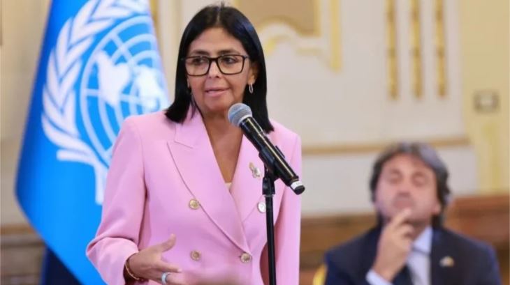 Delcy Rodríguez participará en el Foro Mundial de la Alimentación de la FAO en Roma