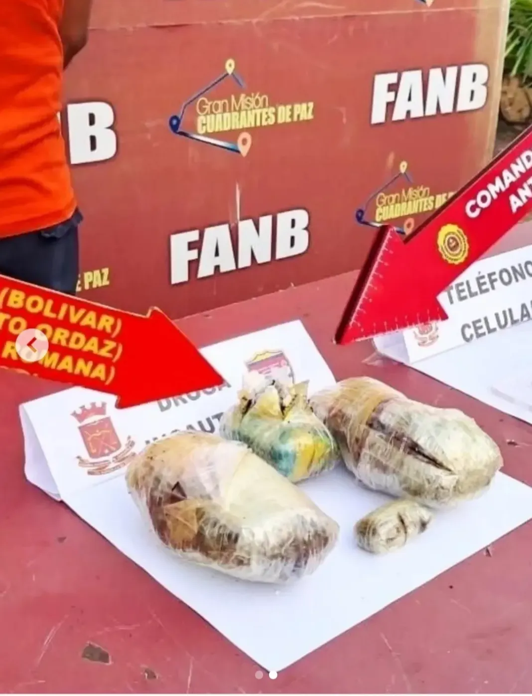 Detienen a GNB tras incautarle 700 gramos de cocaína en un puesto de control