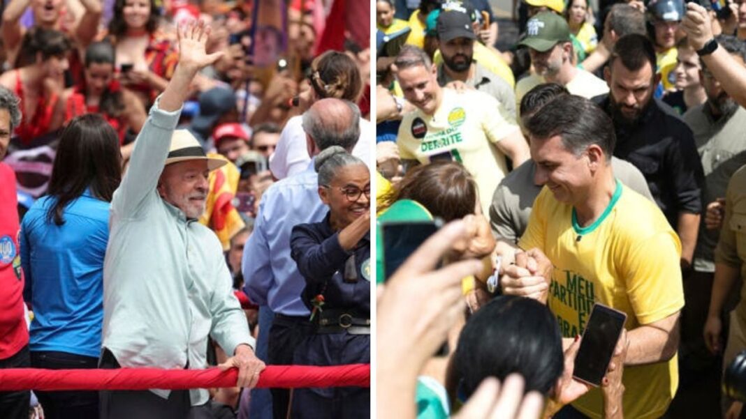 Lula y Bolsonaro cerraron campaña en São Paulo de cara a comicios este domingo