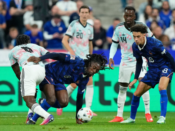Francia remontó para golear a Bélgica