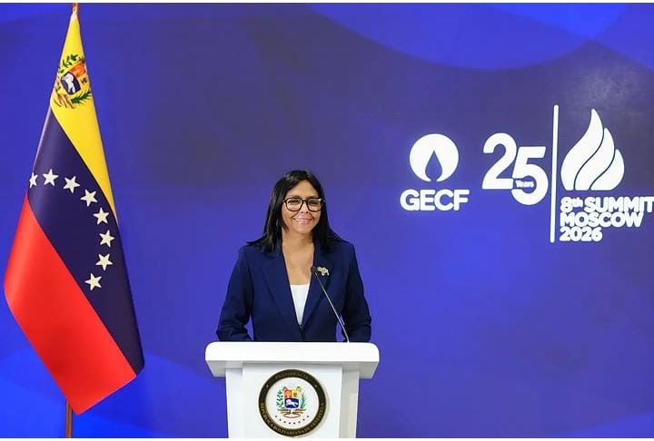 Delcy Rodríguez cree que excluir a Rusia del mercado mundial del gas es un «grave error»