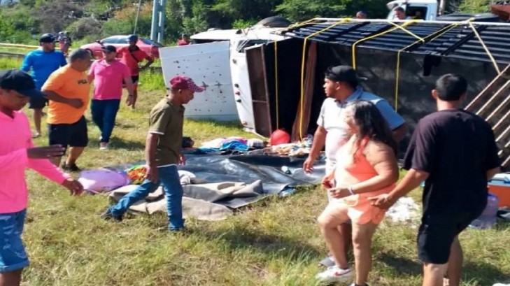 Siniestro vial dejó un saldo de seis lesionados en Puerto Cabello