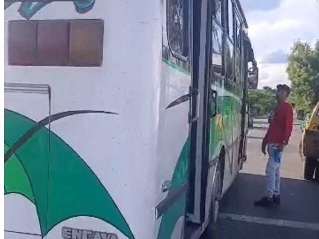 Sujetos atracaron un autobús y se dieron a la fuga en Valencia