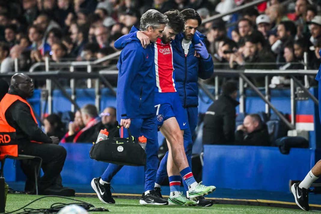 Tres estrellas del PSG sufren lesiones en partido contra Barcelona