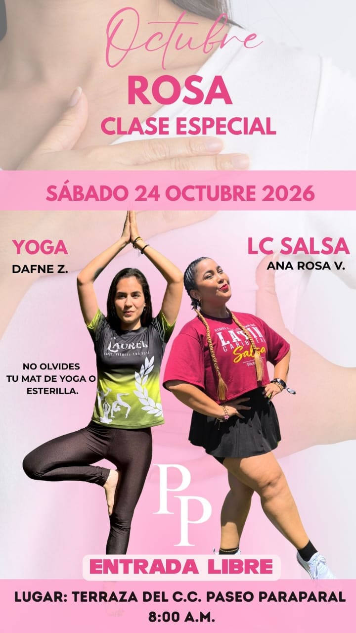 Realizaran gran jornada de Yoga y Latín Salsa por el «Mes Rosa» en Los Guayos