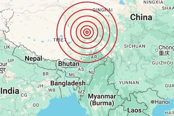 Potente sismo de magnitud 7,0 sacudió a China este jueves