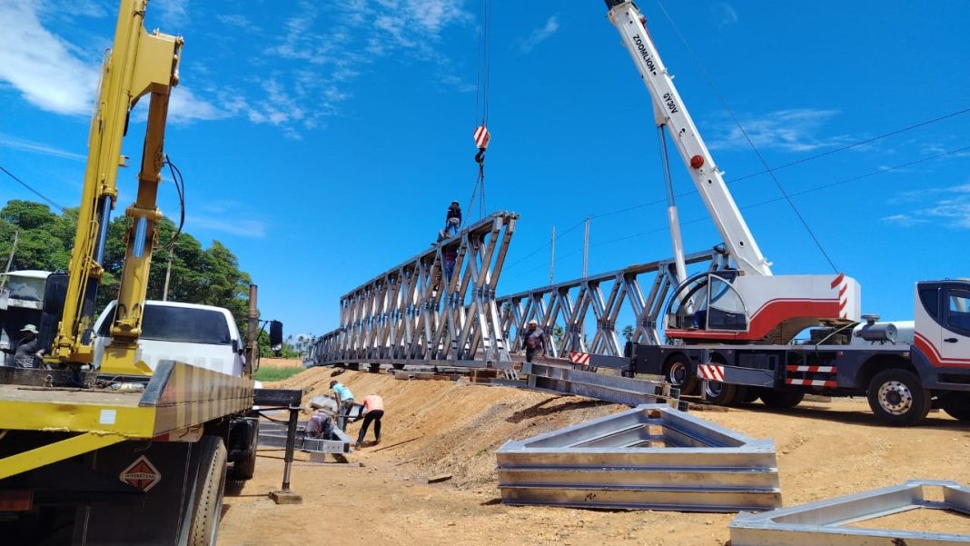 Construcción de nuevo puente Boca de Yaracuy alcanza 50 % de ejecución técnica